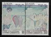 1993 Greece SG.1935-6. Europa - Contemporary Art. 2 values U/M