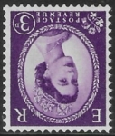 SG.545wi  3dd deep lilac (1955 Edward Crown Wmk. inverted.) U/M (MNH)