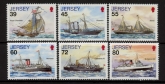2010  Jersey  SG.1503-8  Postal History (4th series) Mail Ships.  6 values.U/M (MNH)