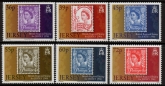 2010 Jersey SG.1511-6 Postal History (5th series) 6 values..(face = £4.06) U/M (MNH)