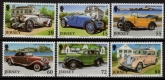 2010 Jersey SG.1532-7 Vintage Cars (4th series) 6 values.(face = £3.61) U/M (MNH)