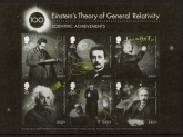 2016 Jersey  MS.2067 Cent. of Einstein's Theory of Relativity.(face = £1.00) U/M (MNH)