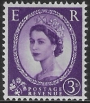 SG.575  3d deep lilac (1958 Multi Crowns Wmk.) U/M (MNH)