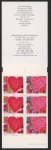 2000 Sweden  SB539. Valentines Day. booklet pane of 6 (SG.2978a)  U/M (MNH)