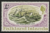 1970 Falkland Islands SG.259w 4d Wmk Crown to right of CA U/M (MNH)