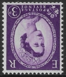 SG.592wi  3d  deep lilac.  (1958 2nd graphites inverted watermark) U/M (MNH)