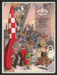 2009 Belgium MS.4282  20th Anniv. Comic Strip Art Museum. Mini Sheet U/M (MNH)