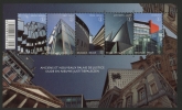 2011 Belgium MS.4401 Courthouses . Mini Sheet U/M (MNH)