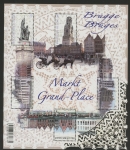 2012 Belgium MS.4481  Grand Place - Bruges. Mini Sheet U/M (MNH)
