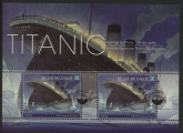 2012 Belgium MS.4447. Titanic  Mini Sheet U/M (MNH)