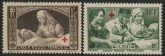 1940 France SG.666-7 Red Cross Fund. U/M (MNH)