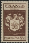 1944 France SG.900  Stamp Day. U/M (MNH)