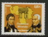 2009 France SG.4705  Francisco Miranda. U/M (MNH)