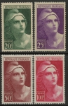 1945 SG.932-5 Marianne Set of 4 values U/M (MNH)