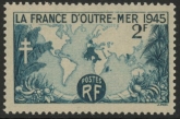 1945 France SG.953  French Colonial Empire - inscribed 1945.. U/M (MNH)