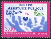 1998 France SG.3555  150th Anniv. of Public Welfare Hospitals. U/M (MNH)