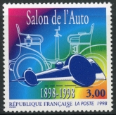 1998 France SG.3530  Centenary of Paris Motor Show. U/M (MNH)