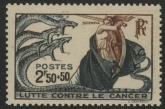 1941 France SG.699  Anti-Cancer Fund. U/M (MNH)