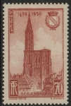 1939 France SG.653 5th Century of Completion of Strasbourg Cathedral Spire. U/M (MNH)