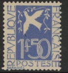 1934 France SG.519  Dove of Peace. M/M