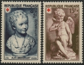 1950 France SG.1105-6  Red Cross Fund. U/M (MNH)