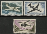 1957 France SG.1318-20 Air Set of 3 values U/M (MNH)