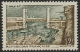 1957 France SG.1344 Port of Brest U/M (MNH)