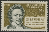 1957 France SG.1364 Death Centenary of Thenard U/M (MNH)