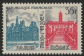 1958 France SG.1399 Paris-Rome Friendship U/M (MNH)