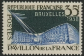 1958 France SG.1380 Brussels International Exhibition U/M (MNH)