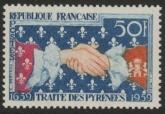 1959 France SG.1443 300th Anniv of the Treaty of the Pyrenees U/M (MNH)