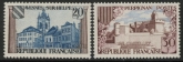 1959 France SG.1446-7 Views Set of 2 values U/M (MNH)