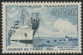 1960 France SG.1475 Stamp Day U/M (MNH)