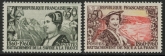 1960 France SG.1476-7 Attachment of Savoy and Nice to France Set of 2 values U/M (MNH)