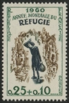 1960 France SG.1483 World Refugee Year U/M (MNH)