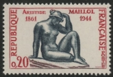 1961 France SG.1512 Maillol Centenary U/M (MNH)