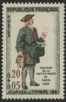 1961 France SG.1516 Stamp Day & Red Cross Fund U/M (MNH)