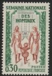 1962 France SG.1571 National Hospitals Week U/M (MNH)