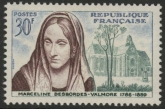 1959 France SG.1434 Death Cent. of Marceline Desbordes-Valmore U/M (MNH)