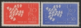 1961 France SG.1539-450 Europa Set of 2 values U/M (MNH)