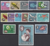 1961 St Helena SG.176/89 U/M (MNH)