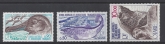 1977 French Antarctic - SG.123/5  Antarctic Fauna.   u/m (MNH)