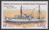 2012 French Antarctic. SG.660  Marius Moutet (tender) U/M (MNH)