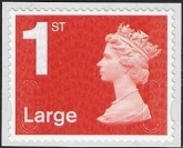 U3036  1st Large vermilion  MBIL  MA13 (with Breaks top & bottom)  Walsall  U/M (MNH)