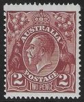 1928  Australia  SG.98  2d red-brown  perf 13½ x 12½   U/M (MNH)