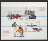 2022 AAT   MS.328 Antarctic Programme. mini sheet U/M (MNH)