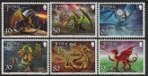 2015 Jersey SG.1907-12  Dragons. Face Value £4.05 U/M (MNH)