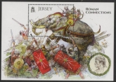 2014 Jersey MS.1867  Jersey's Roman Connections. mini sheet. Face Value £2.00 U/M (MNH)