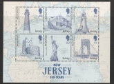 2014 Jersey MS.1874 350th Anniv. U.S. state New Jersey. Face Value £4.05 U/M (MNH)