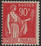 1932  France SG.511  'Peace' 90c scarlet.  M/M